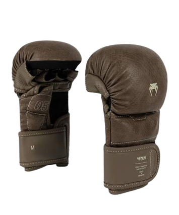 Venum Sparring MMA handschoenen Impact Evo Scales Bruin