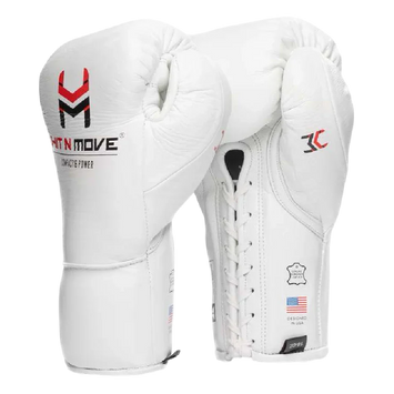Hit N Move Zak en Conditie Bokshandschoenen Compact 16oz Wit