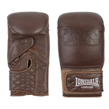 Lonsdale zakhandschoenen Vintage Bruin