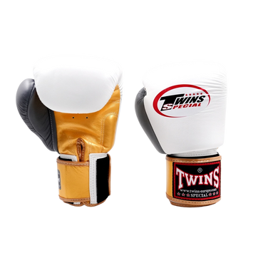 Twins Bokshandschoenen BGVL 3 Goud/Wit/Grijs