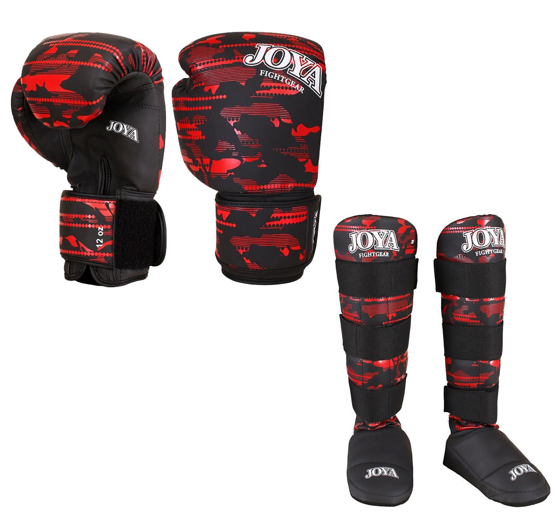 Joya Gear Kickboksset V2 Camo Rood – Rumble Store