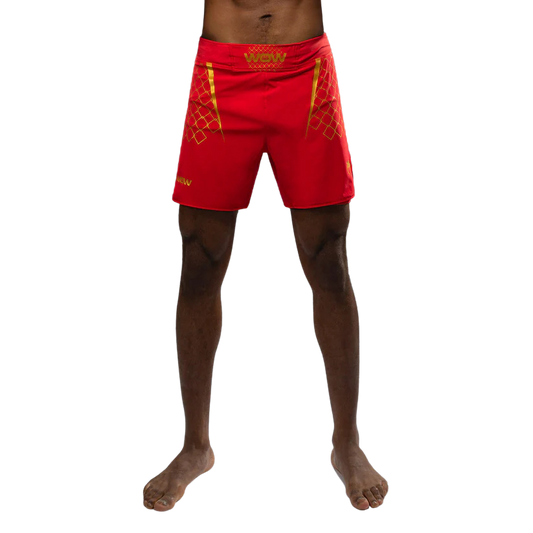 Venum X WOW FC Fightshort Vurend Rood