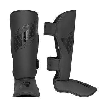 Rumble Scheenbeschermers PU Beginner Junior Zwart