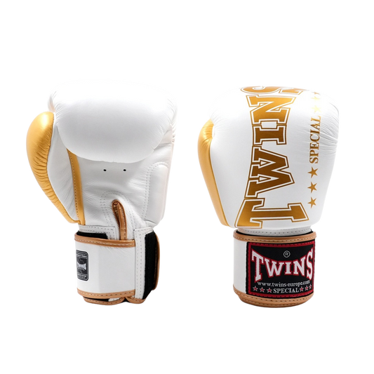 Twins Bokshandschoenen BGVL 8 Wit/Goud