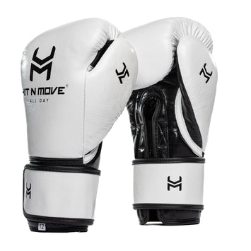 Hit N Move Bokshandschoenen All Day Pro Wit/Zwart