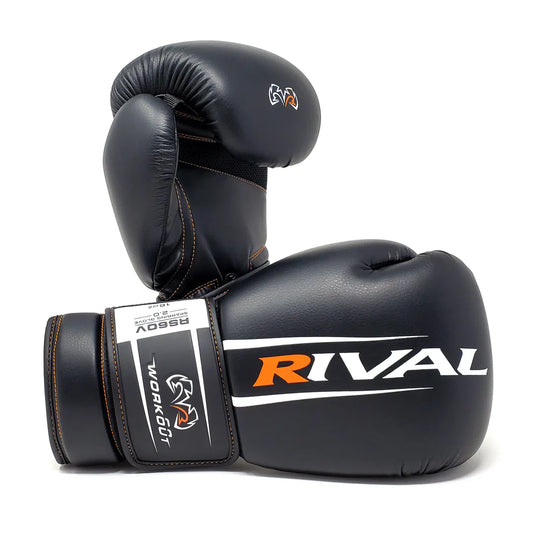 Bokshandschoenen Rival RS60V Sparring Zwart