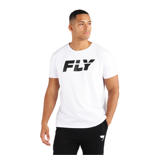 Fly T-Shirt Big Logo Wit
