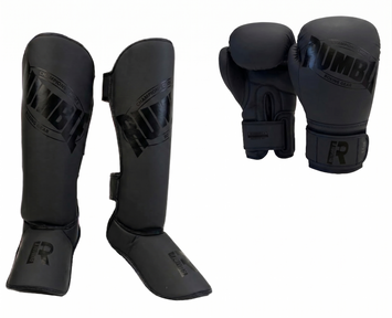 Rumble Kickboksset Beginner 2.0 PU Zwart/Zwart