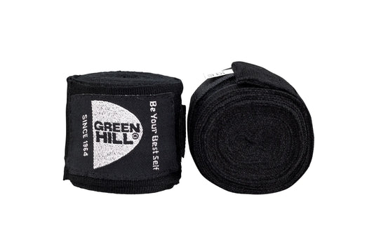 Green Hill Bandage Zwart 4.5 meter
