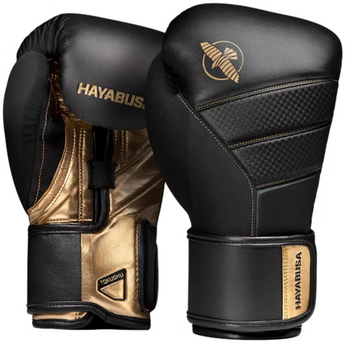 Hayabusa Bokshandschoenen T3 Zwart/Goud