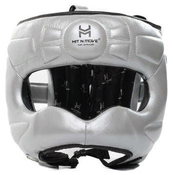 Hit N Move Hoofdbeschermer Face Saver Zilver
