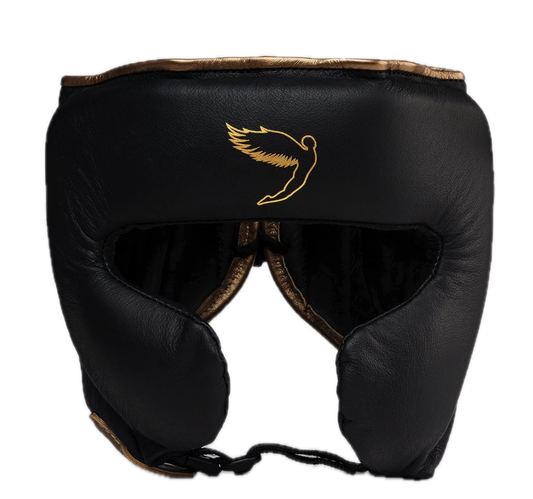 Hoofdbeschermer Fly Knight 2 Zwart/Goud
