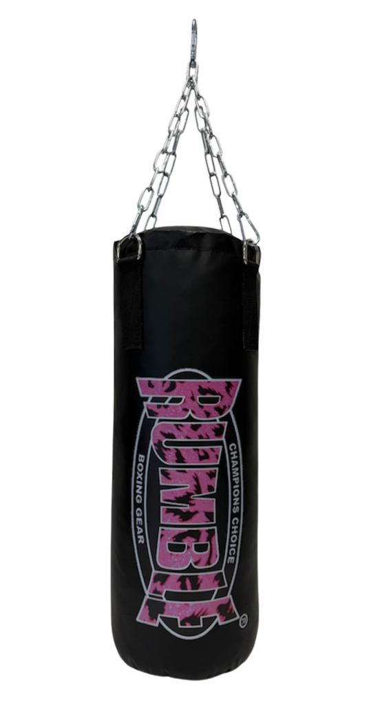 Rumble Bokszak Camo voor Kinderen Zwart/Roze