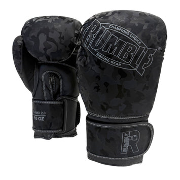 Rumble Bokshandschoenen Camo 2.0 Zwart/Grijs