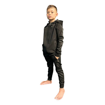 Rumble Kids Pants Poly Zwart-Zwart