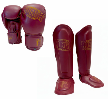 Rumble Kickboksset Kids Classic Burgundy/Goud