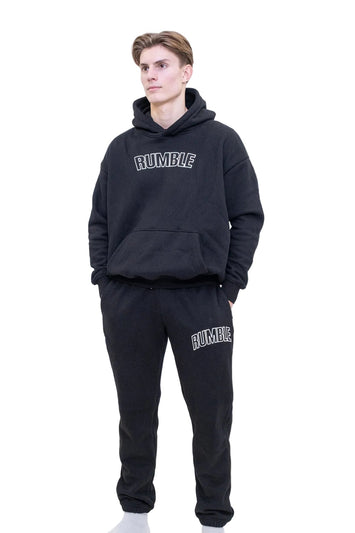 Rumble Recovery Hoodie Zwart/Wit