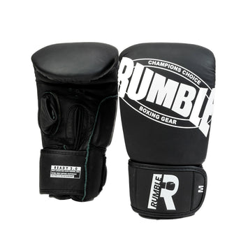 Rumble Zakhandschoenen Ready 2.0 Leer Zwart/Wit