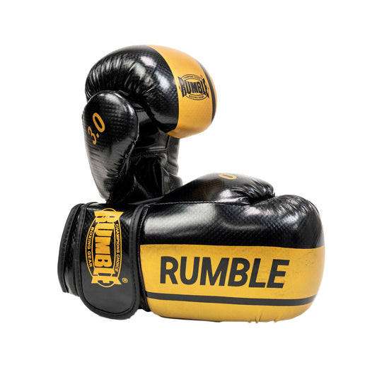 Rumble Bokshandschoenen  Ready PU 3.0 Zwart-Goud