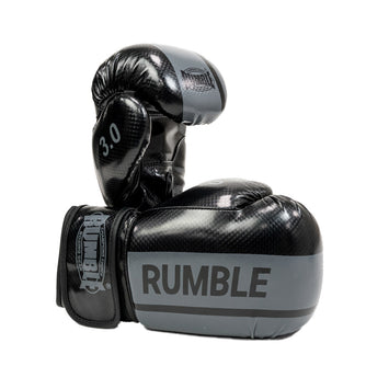 Rumble Bokshandschoenen Ready PU 3.0 Zwart-Grey