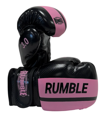 Rumble Bokshandschoenen Ready PU 3.0 Zwart-Licht Roze SALE