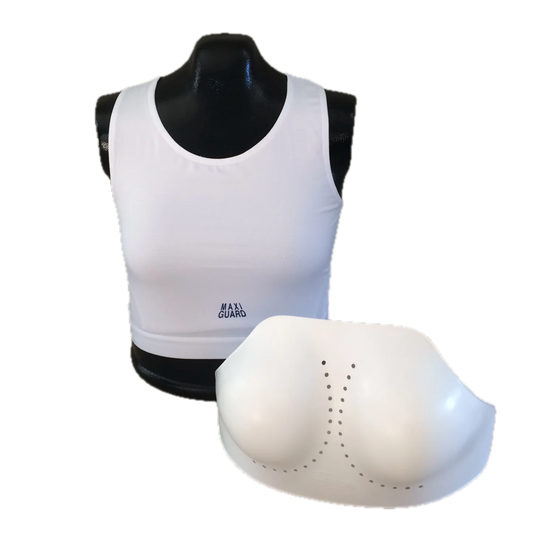 Maxiguard Dames Borstbeschermers Set Wit