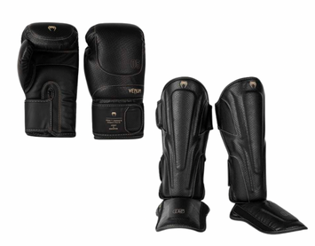 Venum Kickboks Set Impact Evo Scales Zwart
