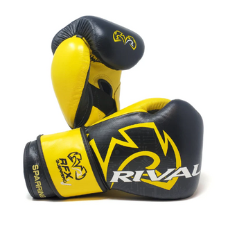 Rival Bokshandschoenen RFX-Guerrero Sparring P4P Edition Zwart/Geel