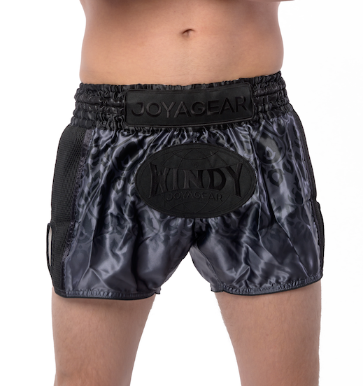 Joya Gear X Windy Kickboksshort Zwart/Zwart