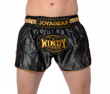 Joya Gear X Windy Kickboksshort Groen/Goud