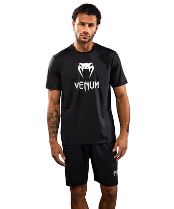 Venum Classic Dry Tech T-shirt Zwart/Zilver