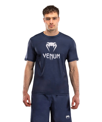 Venum Classic Dry Tech T-shirt Navy/Wit