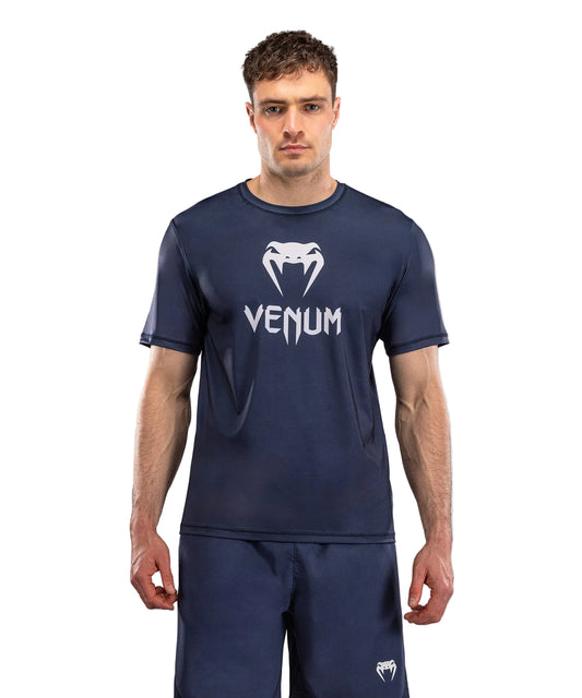 Venum Classic Dry Tech T-shirt Navy/Wit
