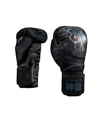Venum Thunder Dragon Bokshandschoenen Zwart/Grijs/Koper