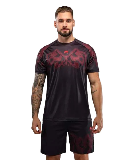 Venum Spectre Dry Tech T-Shirt Zwart/Rood