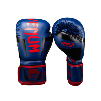 Venum Bokshandschoenen Elite Donker Blauw/Rood