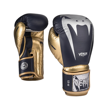 Venum Bokshandschoenen Giant 3.0 Leer Navy/Goud