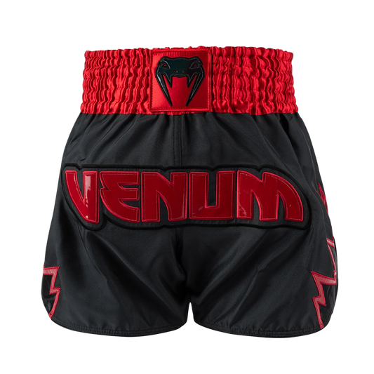 Venum Kickboksshort Inferno Charcoal Grey/Red
