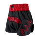 Venum Kickboksshort Inferno Charcoal Grey/Red