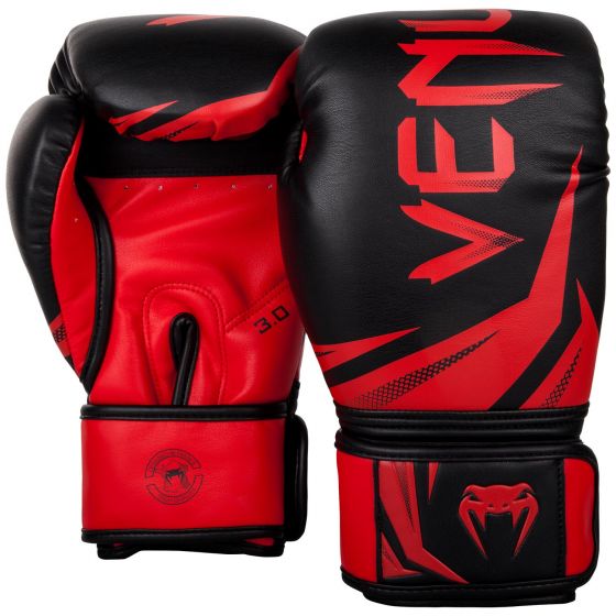 Venum Challenger 3.0 Bokshandschoenen – Hoogwaardig Kunstleer, Klittenbandsluiting, Ideale Schokdemping Voor Training En Slagwerk