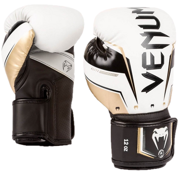 Venum Bokshandschoen Elite EVO Wit/Goud