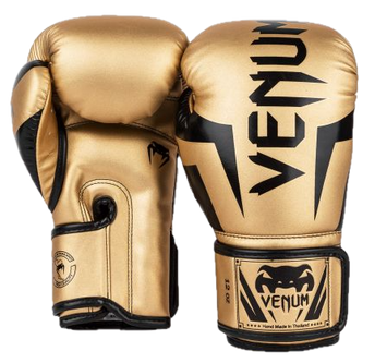 Venum Bokshandschoenen Elite Goud/Zwart