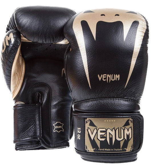 Venum Bokshandschoenen Giant 3.0 Leer Zwart/Goud