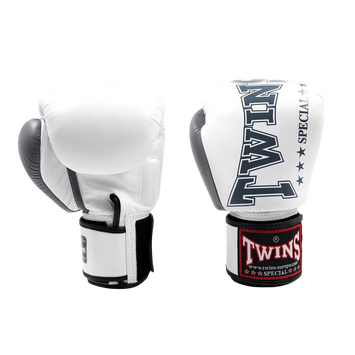 Twins Bokshandschoenen BGVL 8 Wit/Grijs