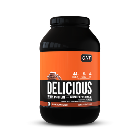 QNT Delicious Whey Proteïne 908 gram Chocolade