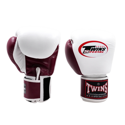 Twins Bokshandschoenen BGVL 3 White/Maroon