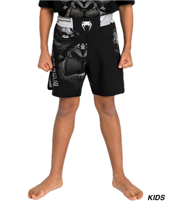 Fightshort Venum Gorilla Jungle Kids Zwart/Wit