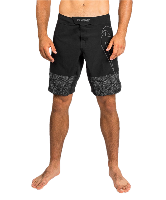 Fightshort Venum Light 4.0 Reflecterend Black/Black