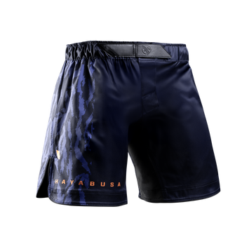 Hayabusa Apex Fight Short Mid-Thigh Blauw