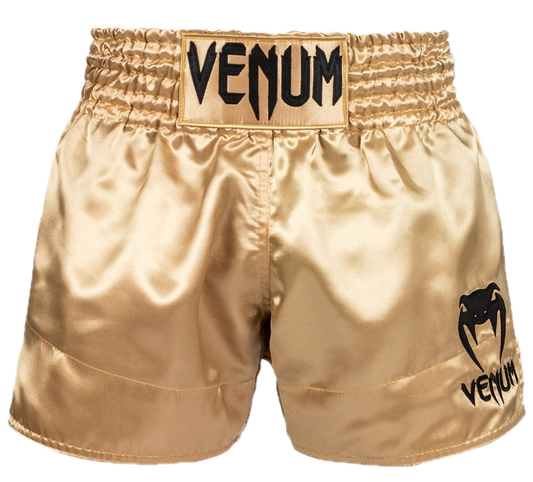 Kickboksshort Venum Classic Gold/Black